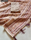 Soft Penny Cotton Saree for Women | Aari Sequence Work