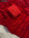 Buy Soft Satin Silk Saree for Women Online | Embellished Designer Blouse | Premium Ethnic Wear