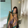 TRENDBUY Soft Silk Saree Two Tone with Narayan Border for Women – Festive & Traditional Ethnic Wear