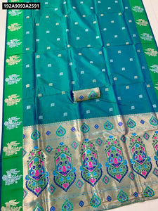Buy Soft Silk Zari Weaving Saree for Women - Festive & Wedding Ethnic Wear Online