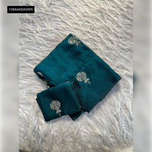 Soft Space Silk Sequin Saree for Women | Festive Collection
