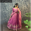 South Tissue Embroidered Lehenga for Women | Festive Ready