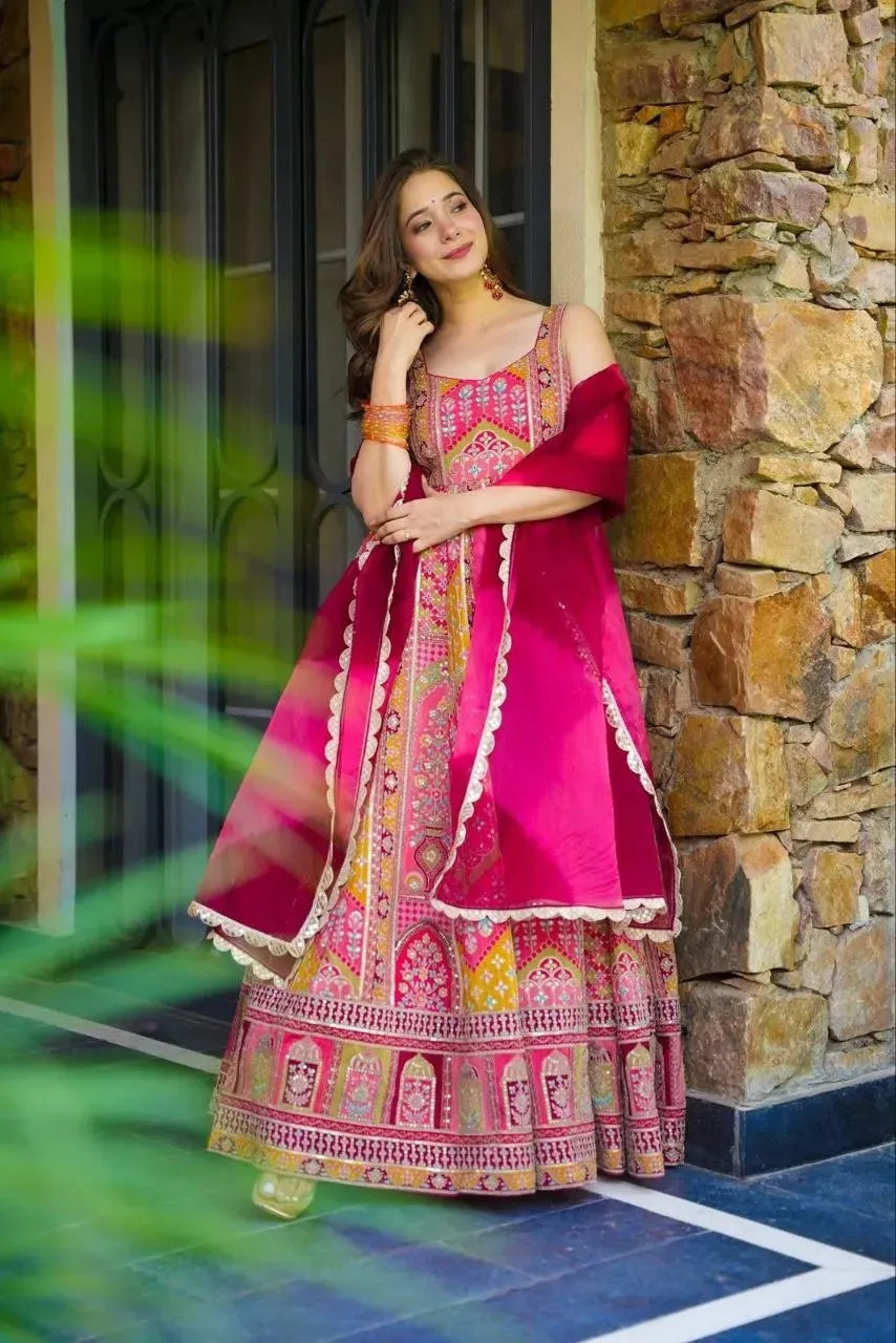 Anarkali Gown