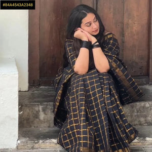 Stunning Banarasi Silk Saree - Rich Zari Weaving for Festive Wear