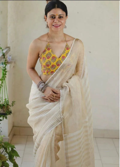 Stunning Chanderi Cotton Saree - Festive Wear for Women