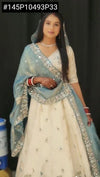 Premium Chinon Silk Embroidered Lehenga Choli Set for Festive Weddings