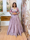 Stunning Chinon Lehenga Set - Heavy Embroidery for Women
