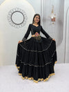Stunning Cotton Lehenga Choli with 9-Meter Flare for Garba & Navratri Festive Wear