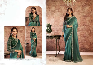 Stunning Designer Party Wear Saree with Stitched Blouse - Elegant Festive & Wedding Collection