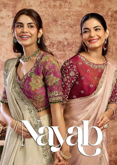 Stunning Designer Party Wear Saree with Stitched Blouse - Elegant Festive & Wedding Collection