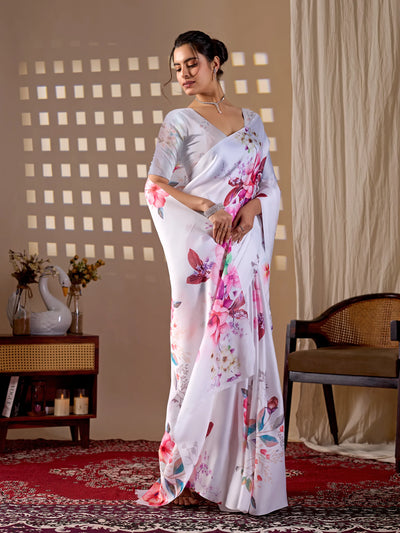 Stunning Digital Printed Georgette Saree - Party Wear for Women