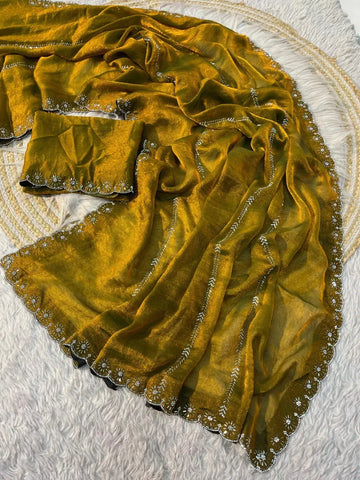 Stunning Fancy Saree - Designer Collection for Festive Wear