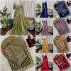 Stunning Fendy Silk Saree - Heavy Beds & Sequin Work for Festive Weddings