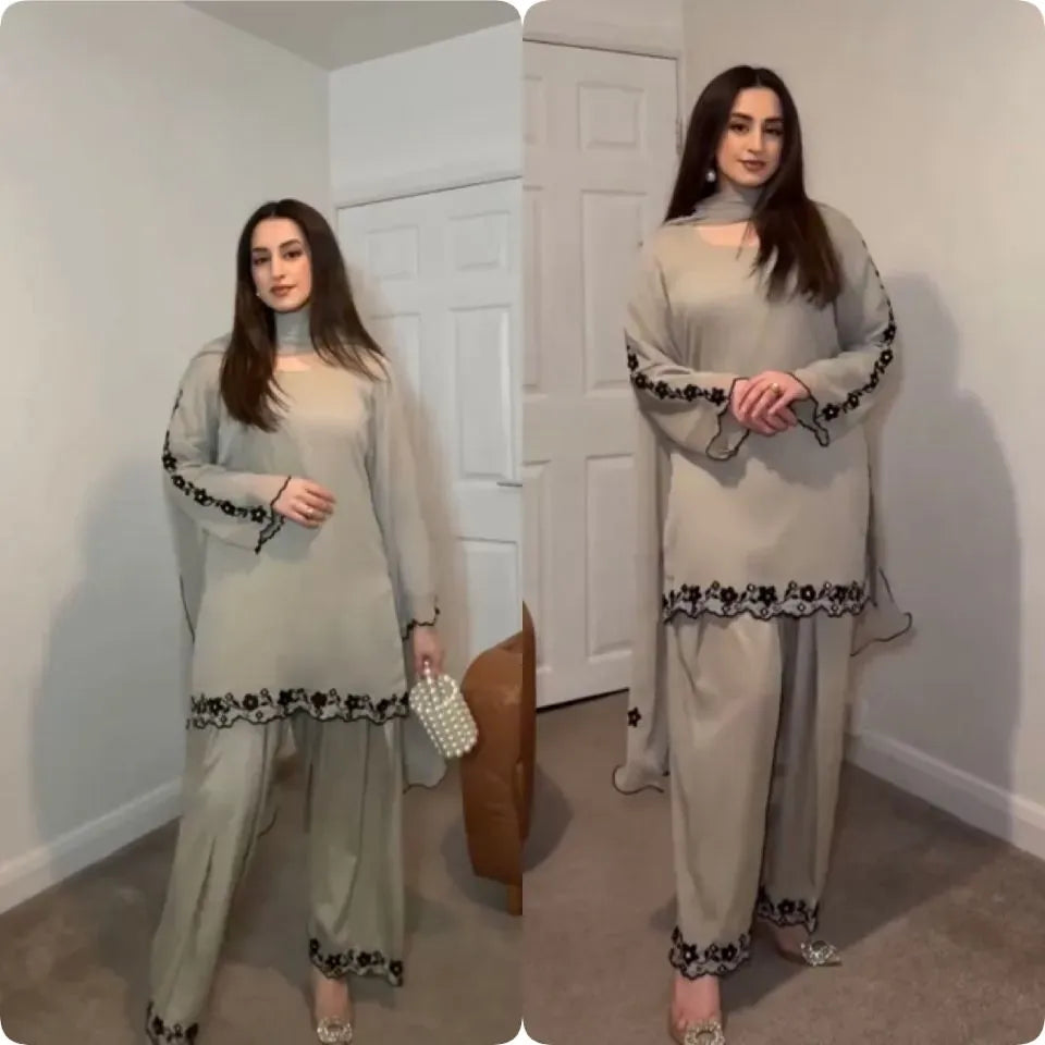 Plazzo Suit Set