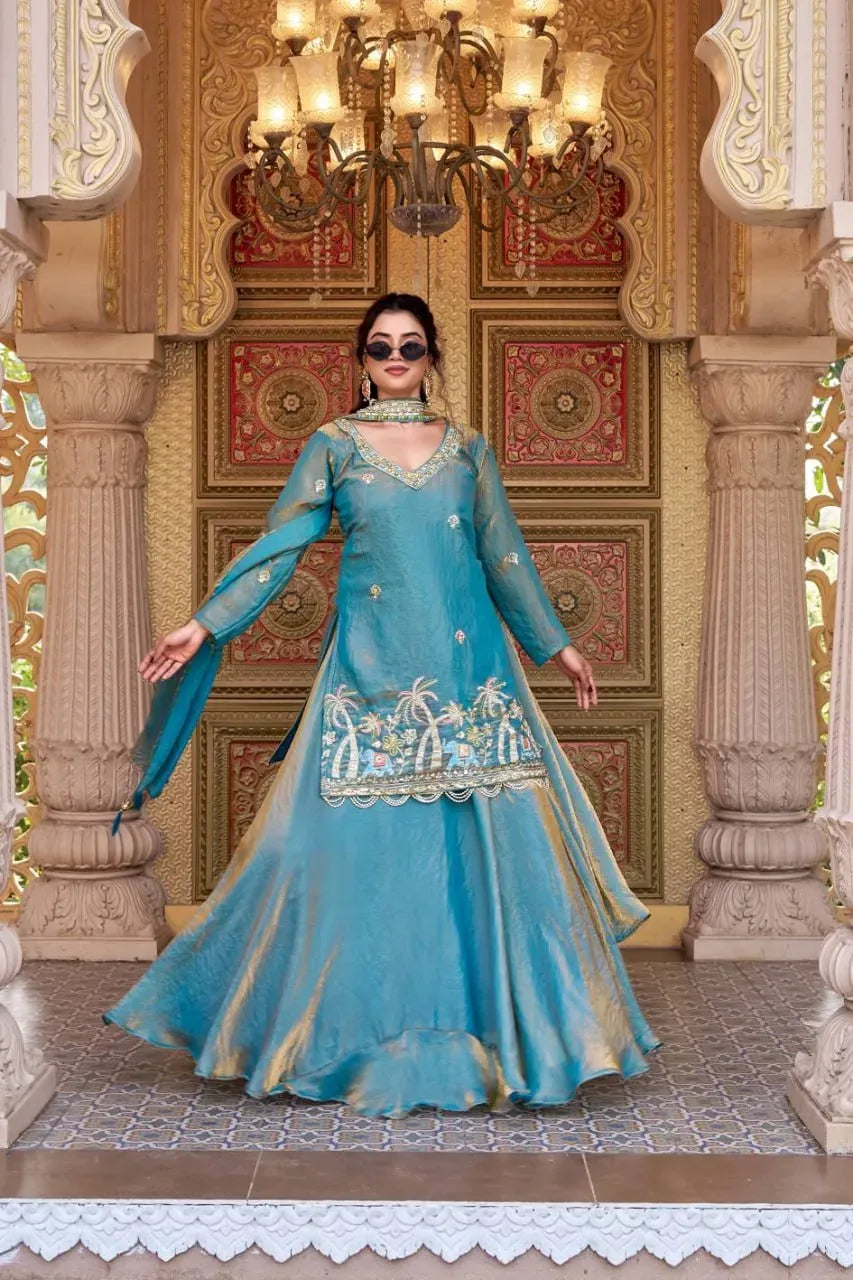 Lehenga Kurti Set