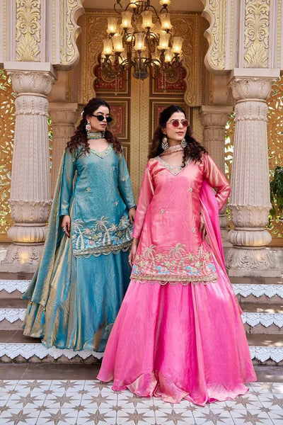 Stunning Heavy Work Lehenga Kurti Set - 5-Meter Flair Festive Wear for Women