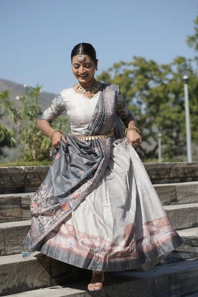 Stunning Kalamkari Lehenga Set - Fully Stitched Festive Wear