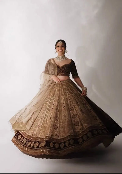 Stunning Lehenga - Heavy Dori & Sequin Work for Festive & Wedding Wear