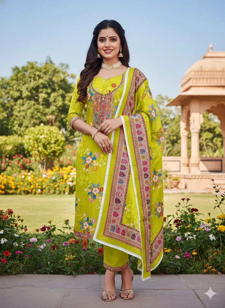 Unstitched Dress Material