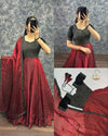 Stunning Party Wear Gown - Embroidery Sequence Work for Women