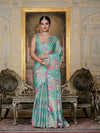 Stunning Ready to Wear Saree - Designer Heavy Chinon for Festive Wear