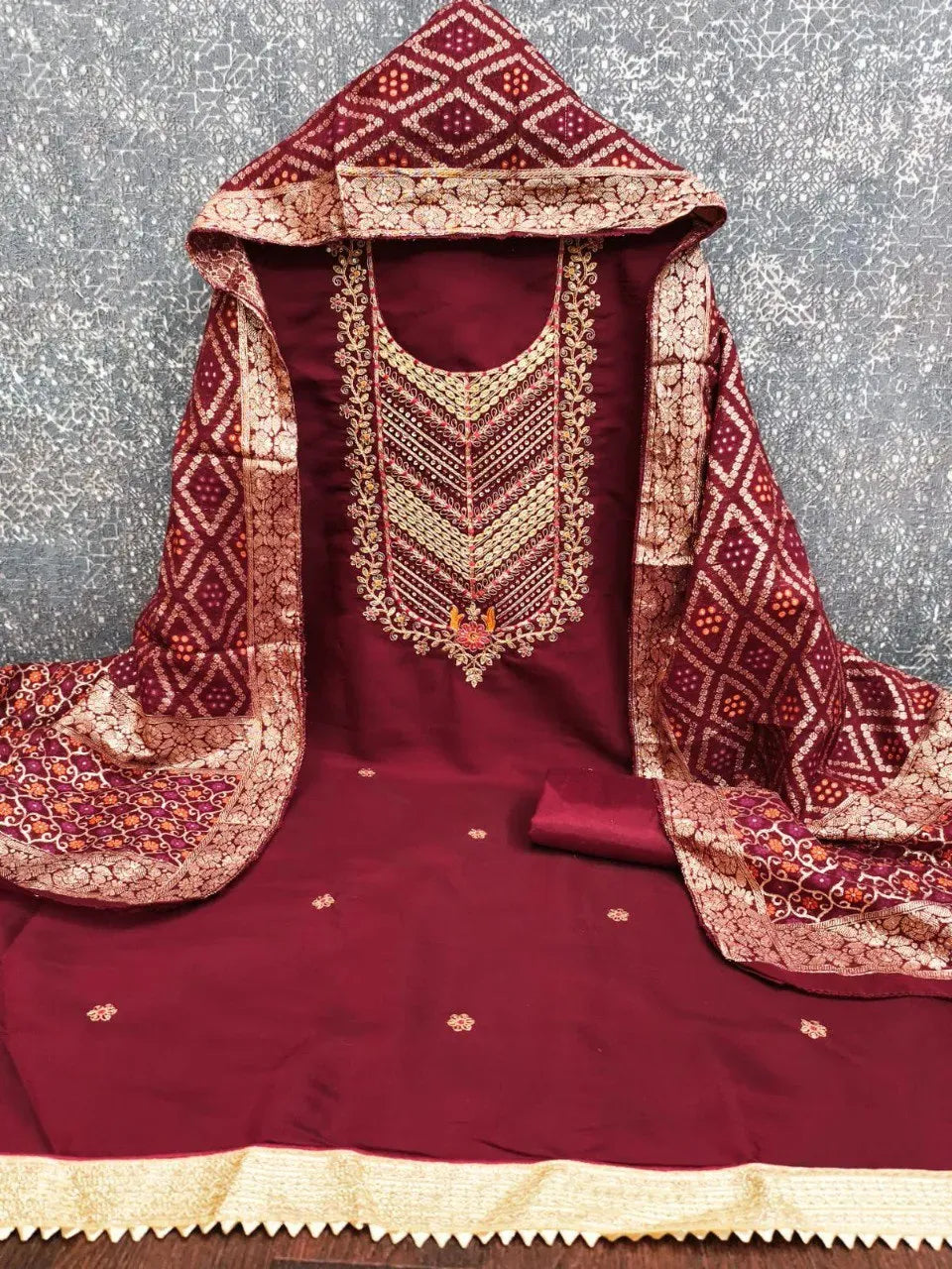 Unstitched Suit Material