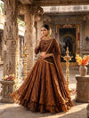 Stunning Space Silk Sequins Lehenga Choli with 6-Meter Flair for Festive Prep