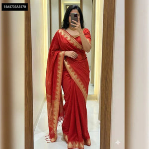 Stunning Viscose Mysore Creap Saree - Elegant Drape for Women