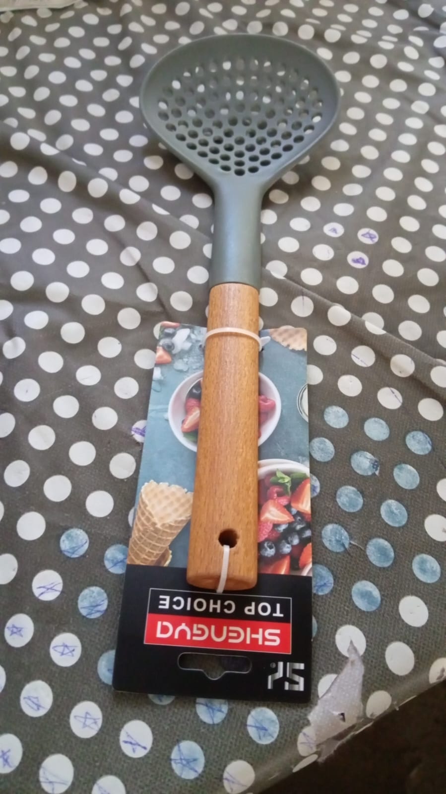 Plastic Kitchen Accessories Skimme Spoon Heat Resistant Non Stick Spoons Kitchen Cookware Items Heat Resistant Plastic Kitchen Utensils For Cooking Bpa Free Gadgets For Non-stick Cookware (1 Pc )