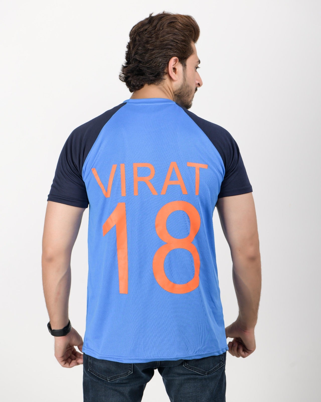Men's Round Neck Printed T Shirt ( Blue - Pack of 1 ) blue XL