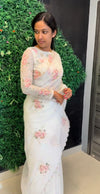 Tebi Silk Digital Printed Saree for Women | Party Wear