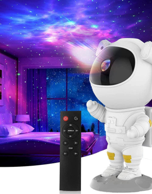 Tech Trends Star Galaxy Astronaut Projector Night Light LED Lamp for Bedroom with 360° Adjustable Timer and Remote Control 1. Tech Trends Star Galaxy Astronaut Projector Night Light LED Lamp for Bedroom with 360° Adjustable Timer and Remote Control