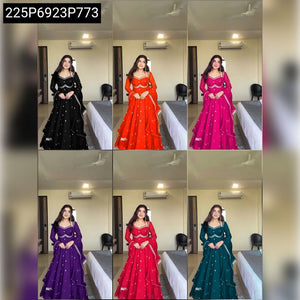 Timeless Thread & Sequin Women's Anarkali Suit | Heritage Festive Collection