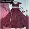 Tissue Silk Embroidered Lehenga for Women | Festive & Party Wear