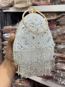 Buy Traditional Bridal Clutch for Women | Wedding & Evening Handbag for Ethnic Wear Online