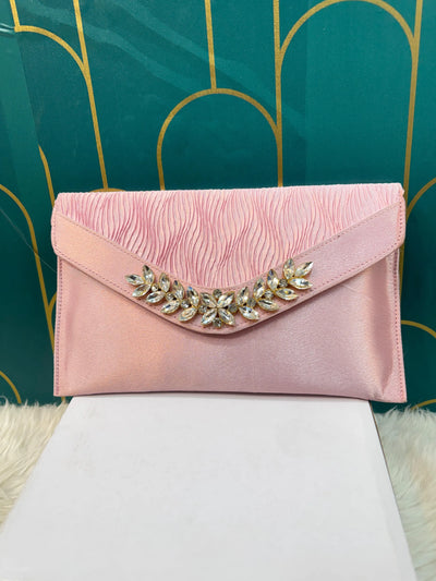 Exquisite Traditional Embroidered Bridal Clutch Bag for Women | Wedding, Party & Ethnic Wear