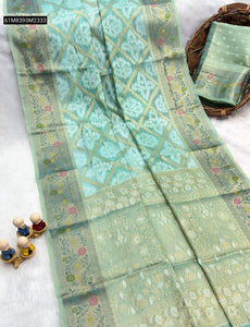 TRENDBUY Collection: Organza Silk Sarees with Bandhani Patola Weave & Zari Border