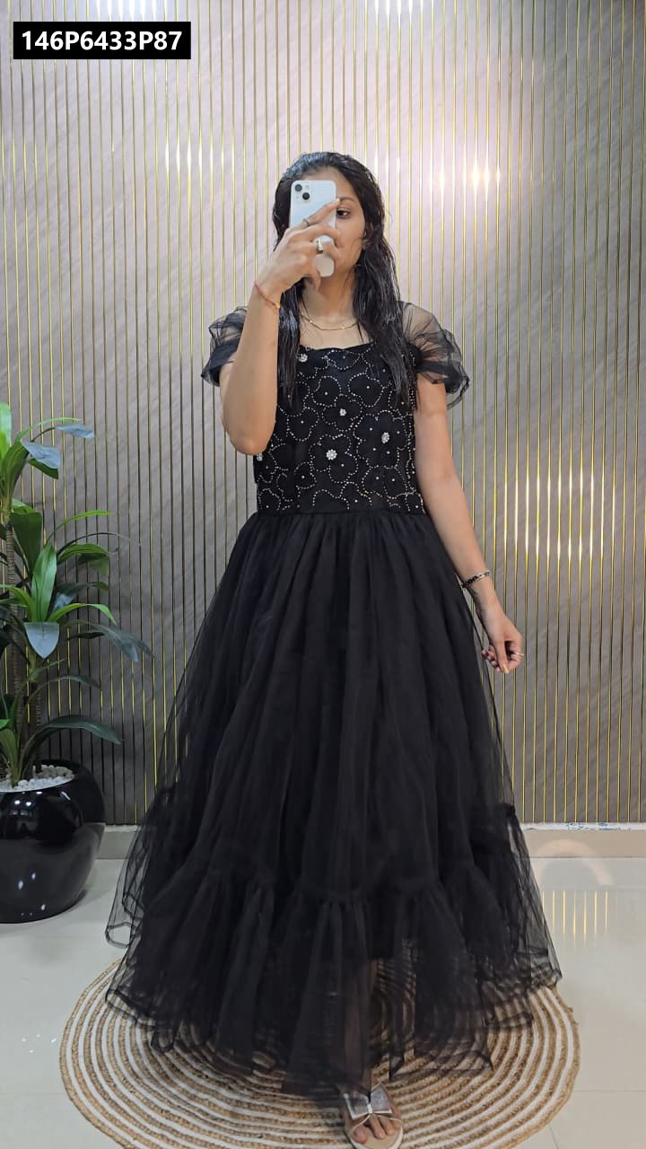 ladies net dress TRENDBUY Gown teen pattern Buy Amarra Dress Style the open Size:5'0