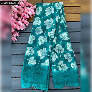 TRENDBUY Premium Organza Saree with Multi-Thread & Sequin Work and Fancy Zigzag Blouse