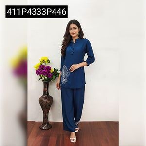 TRENDBUY Stylish Rayon Cord Set for a Cool Summer Look