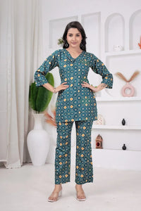 Trending Bandhani Co-ord Set - Rayon Viscose Style for Women