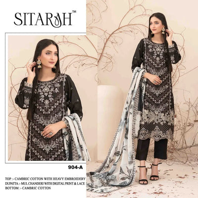 Trending Camric Cotton Suit Set - Heavy Embroidery for Festive Wear