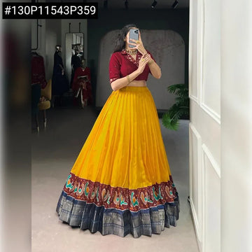 Trending Co-ord Set Lehenga - Elegant Zari Weaving for Festive & Spring Wear