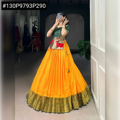 Trending Co-ord Set Lehenga - Zari Weaving for Festive Women