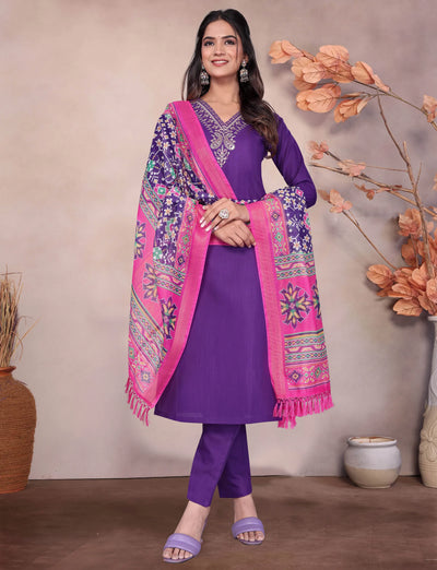 Trending Cotton Blend Kurti Set - Festive Wear with Dupatta | Sizes S-3XL