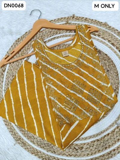 Trending Cotton Kurti - Designer Slub Fabric with Sequence Work for Women