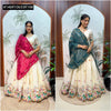 Trending Cotton Lehenga Choli - Multi-Color Thread Work Festive Wear