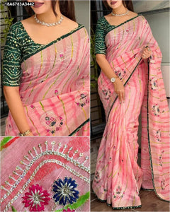 Trending Cotton Saree - Elegant Thread Work for Festive Occasions