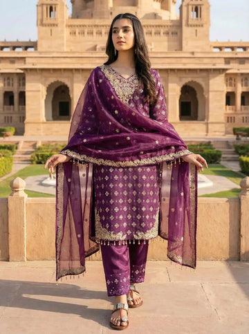 Trending Designer GMY Kurti Set - Heavy Embroidery | Festive Wear