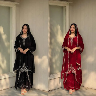 Trending Designer Kurta Set - Heavy Embroidery Festive Wear